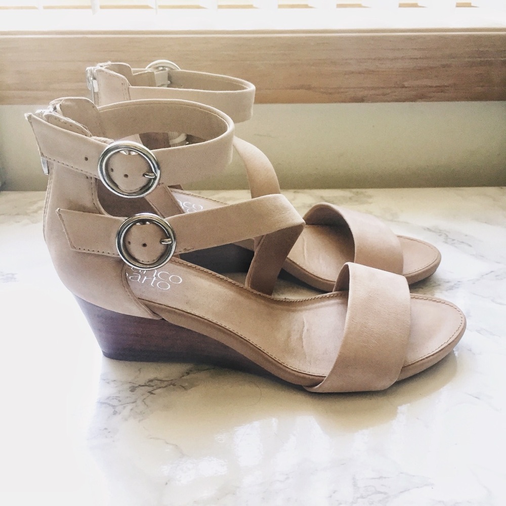 Franco Sarto Derek Taupe Sandals